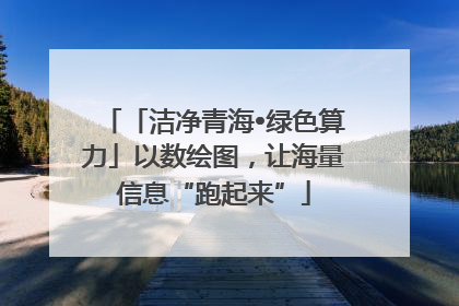 「洁净青海•绿色算力」以数绘图，让海量信息“跑起来”