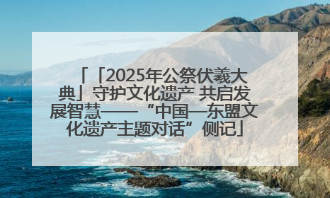 「2025年公祭伏羲大典」守护文化遗产 共启发展智慧——“中国—东盟文化遗产主题对话”侧记