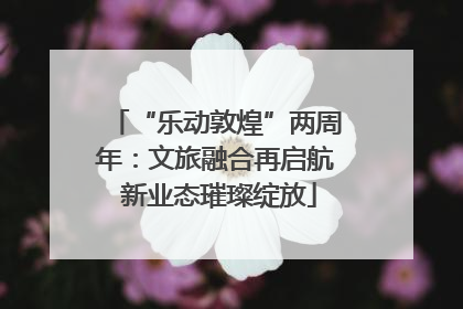 “乐动敦煌”两周年：文旅融合再启航 新业态璀璨绽放