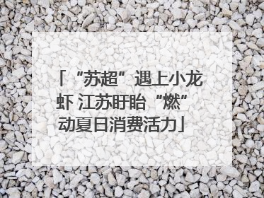 “苏超”遇上小龙虾 江苏盱眙“燃”动夏日消费活力