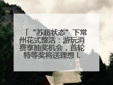 “苏超状态”下常州花式整活：游玩消费享抽奖机会，首轮特等奖将送理想 L6 Pro