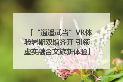 “逍遥武当”VR体验暑期双馆齐开 引领虚实融合文旅新体验