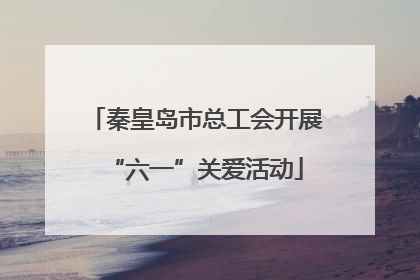 秦皇岛市总工会开展“六一”关爱活动
