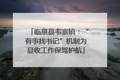临泉县韦寨镇：“有事找书记”机制为夏收工作保驾护航