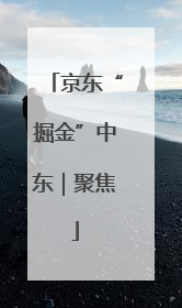 京东“掘金”中东｜聚焦