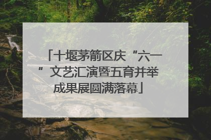 十堰茅箭区庆“六一”文艺汇演暨五育并举成果展圆满落幕