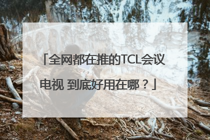 全网都在推的TCL会议电视 到底好用在哪？