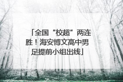全国“校超”两连胜！海安博文高中男足提前小组出线