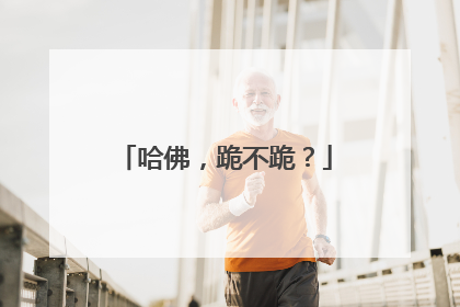 哈佛，跪不跪？