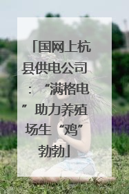 国网上杭县供电公司：“满格电”助力养殖场生“鸡”勃勃