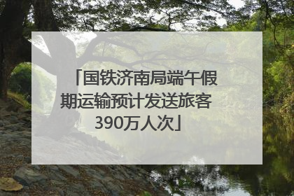 国铁济南局端午假期运输预计发送旅客390万人次