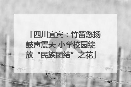 四川宜宾：竹笛悠扬鼓声震天 小学校园绽放“民族团结”之花