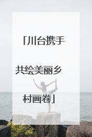 川台携手共绘美丽乡村画卷