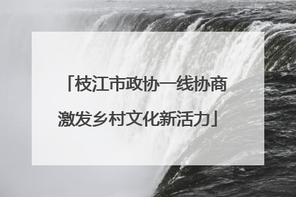 枝江市政协一线协商激发乡村文化新活力