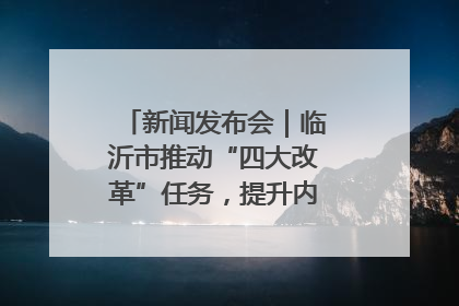 新闻发布会｜临沂市推动“四大改革”任务，提升内部审计监督效能