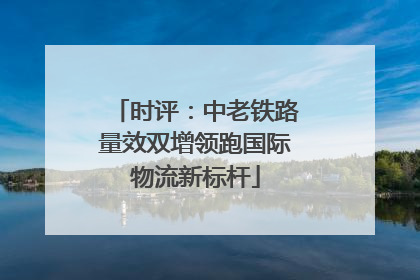 时评：中老铁路量效双增领跑国际物流新标杆