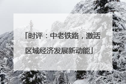 时评：中老铁路，激活区域经济发展新动能