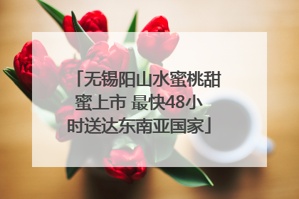 无锡阳山水蜜桃甜蜜上市 最快48小时送达东南亚国家