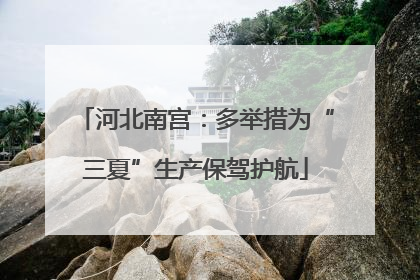 河北南宫：多举措为“三夏”生产保驾护航
