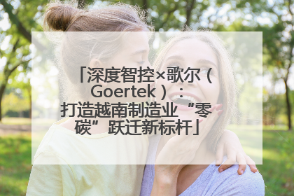深度智控×歌尔（Goertek）：打造越南制造业“零碳”跃迁新标杆