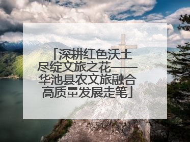 深耕红色沃土 尽绽文旅之花——华池县农文旅融合高质量发展走笔