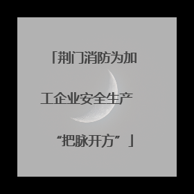 荆门消防为加工企业安全生产“把脉开方”