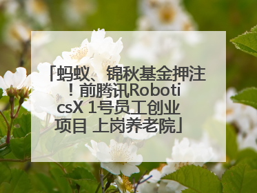 蚂蚁、锦秋基金押注！前腾讯RoboticsX 1号员工创业项目 上岗养老院
