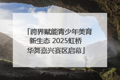 跨界赋能青少年美育新生态 2025虹桥华舞嘉兴赛区启幕