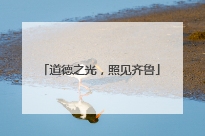 道德之光，照见齐鲁