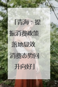 青海：提振消费政策落地显效 消费态势回升向好