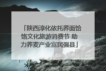 陕西淳化依托荞面饸饹文化旅游消费节 助力荞麦产业富民强县