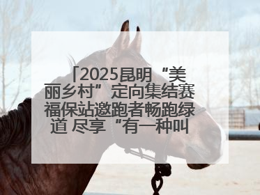 2025昆明“美丽乡村”定向集结赛福保站邀跑者畅跑绿道 尽享“有一种叫云南的生活”