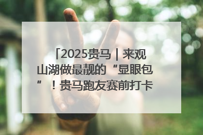 2025贵马｜来观山湖做最靓的“显眼包”！贵马跑友赛前打卡点燃奔跑热情