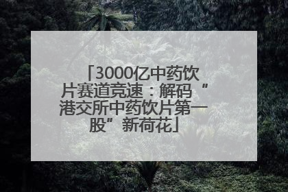 3000亿中药饮片赛道竞速：解码“港交所中药饮片第一股”新荷花