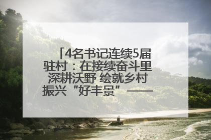 4名书记连续5届驻村:在接续奋斗里深耕沃野 绘就乡村振兴“好丰景”——浦发银行南京分行助力脱贫攻坚、帮促乡村振兴记事(二)